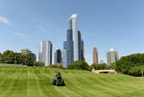 Cost of Corporate Lawn Mowing in Yorktown